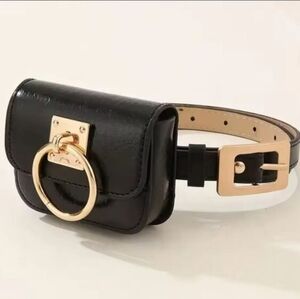 Zara leather belt with 4 hewn buckle pieces Zara | Accessories | Zara Leather Belt With 4 Hewn Buckle  main image 2